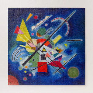 Blauw schilderen   Wassily Kandinsky   Legpuzzel
