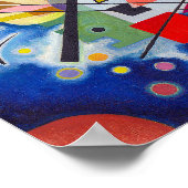 Blauw schilderen | Wassily Kandinsky | Poster (Hoek)