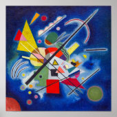 Blauw schilderen | Wassily Kandinsky | Poster (Voorkant)