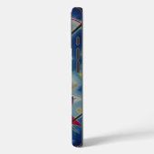 Blauw schilderij van Kandinsky Case-Mate iPhone Case (Achterkant / Links)