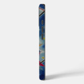 Blauw schilderij van Kandinsky Case-Mate iPhone Case (Achterkant / Links)