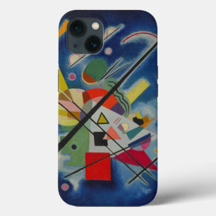 Blauw schilderij van Kandinsky iPhone 13 Hoesje