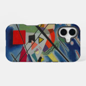 Blauw Schilderij van Kandinsky iPhone 16 Hoesje (Achterkant horizontaal)