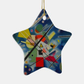 Blauw schilderij van Kandinsky Keramisch Ornament (Rechts)