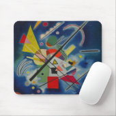 Blauw schilderij van Kandinsky Muismat (Met muis)