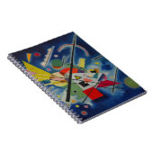 Blauw schilderij van Kandinsky Notitieboek (Rechterzijde)