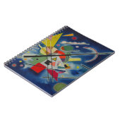 Blauw schilderij van Kandinsky Notitieboek (Linkerzijde)