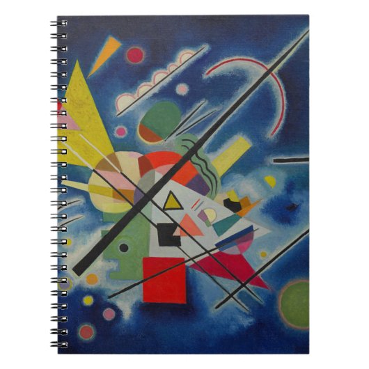 Blauw schilderij van Kandinsky Notitieboek (Voorkant)