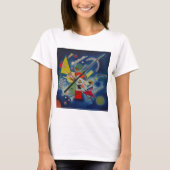 Blauw schilderij van Kandinsky T-shirt (Voorkant)