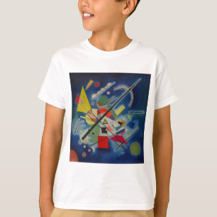 Blauw schilderij van Kandinsky T-shirt