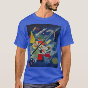 Blauw schilderij van Kandinsky T-shirt