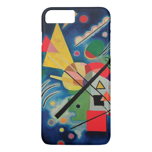 Blauw Schilderij van Wassily Kandinsky Case-Mate iPhone Case (Achterkant)