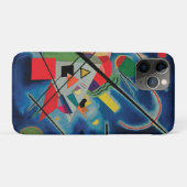 Blauw schilderij van Wassily Kandinsky Case-Mate iPhone Case (Achterkant (horizontaal))