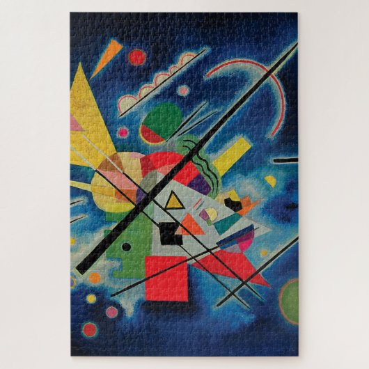Blauw schilderij van Wassily Kandinsky Legpuzzel (Verticaal)