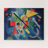 Blauw schilderij van Wassily Kandinsky Legpuzzel (Horizontaal)