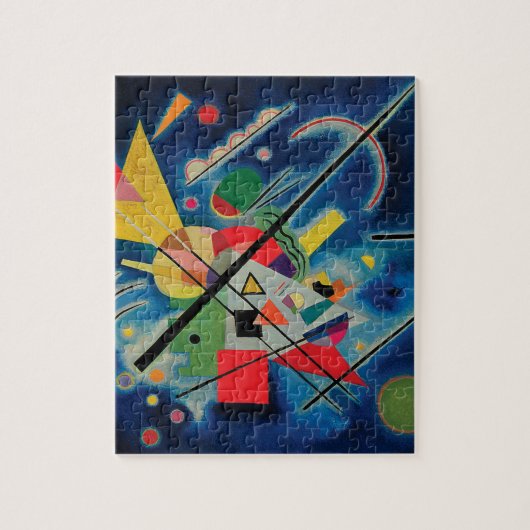 Blauw schilderij van Wassily Kandinsky Legpuzzel (Verticaal)
