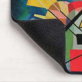 Blauw schilderij van Wassily Kandinsky Muismat (Hoek)