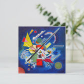 Blauw Schilderij | Wassily Kandinsky | (Staand voorkant)