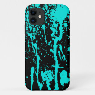 Blauw schilderplaatje en schijven Case-Mate iPhone case