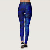 Blauw schilderplaatje leggings (Achterkant)