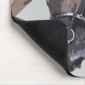 blauw schildpad muismat (Hoek)