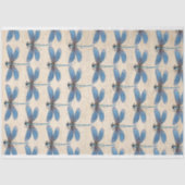 Blauw schonnippapier voor kunstmeubelen tissuepapier (Voorkant)