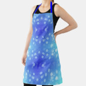 Blauw schort met witte stippen (Insitu)