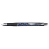 Blauw Schots geruit tartan  Pen (Achterkant)