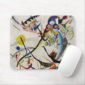 Blauw segment muismat (Met muis)