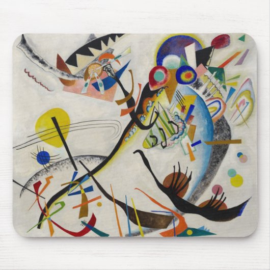 Blauw segment muismat (Voorkant)