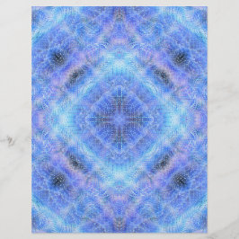 Blauw Serene Tuin Scrapbook Papier 2-zijdige Pagin