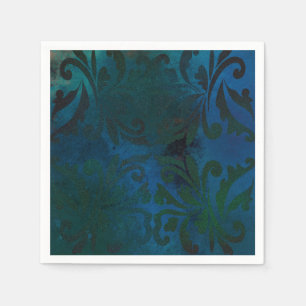blauw servet