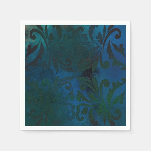 blauw servet (Voorkant)