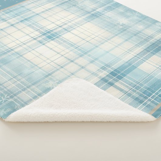 Blauw Sherpa Deken (3/4)