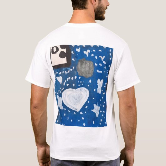 blauw shirt (Achterkant)