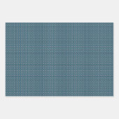 Blauw Shirt en Stropdas Vaderdag Inpakpapier Vel (Voorkant 2)