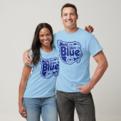 Blauw Shirt voor kleurenblinden (Unisex)
