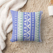 blauw Sierkussen (Deken)