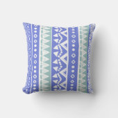 blauw Sierkussen (Voorkant)