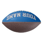BLAUW SILVER GRAY EN NAVY Custom Football (Gedraaid 90)