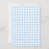 Blauw Sinaasappel Pompoen Patch Gold Glitter Verja Kaart (Achterkant)