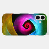 Blauw Sinaasappel Roze Moderne Abstracte Kunst Pat Case-Mate iPhone Case (Achterkant (horizontaal))