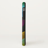 Blauw Sinaasappel Roze Moderne Abstracte Kunst Pat Case-Mate iPhone Case (Achterkant/links)