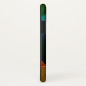 Blauw Sinaasappel Roze Moderne Abstracte Kunst Pat Case-Mate iPhone Case (Achterkant/rechts)