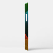 Blauw Sinaasappel Roze Moderne Abstracte Kunst Pat Case-Mate iPhone Case (Achterkant / Rechts)