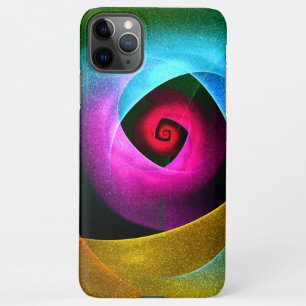 Blauw Sinaasappel Roze Moderne Abstracte Kunst Pat iPhone 11Pro Max Hoesje