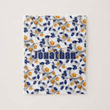 Blauw sinaasappel Voetbal Team Kleuren Jongens Mei
