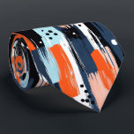 Blauw Sinaasappels penseelstreken Abstract patroon Stropdas<br><div class="desc">Voeg een levendige scheut kleur toe aan uw garderobe met de Blue Oranje Brushstrokes Abstract Pattern Stropdas. Dit gedurfde en kunstzinnige ontwerp combineert blauw en oranje tinten in een boeiend penseelstreekpatroon, waardoor het de perfecte accessoire is voor een bruiloft, zakelijk evenement of zelfs een creatieve werkdag. Of u nu op...</div>