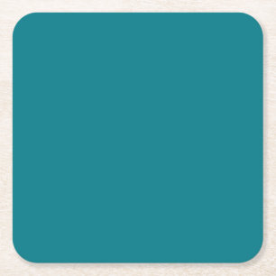 BLAUW Sjabloon DIY kleur wijzigen TEKST TOEVOEGEN  Kartonnen Onderzetters