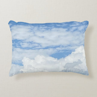 BLAUW SKY CLOUDS FOTO ACCENT PILLOW ACCENT KUSSEN